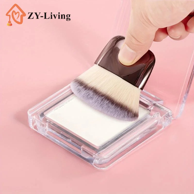 1Pcs Makeup Foundation Brush Blush Loose Powder Brush Kabuki Brush Multi-Function Cosmetics Make Up Brushes Beauty Supplies Quake