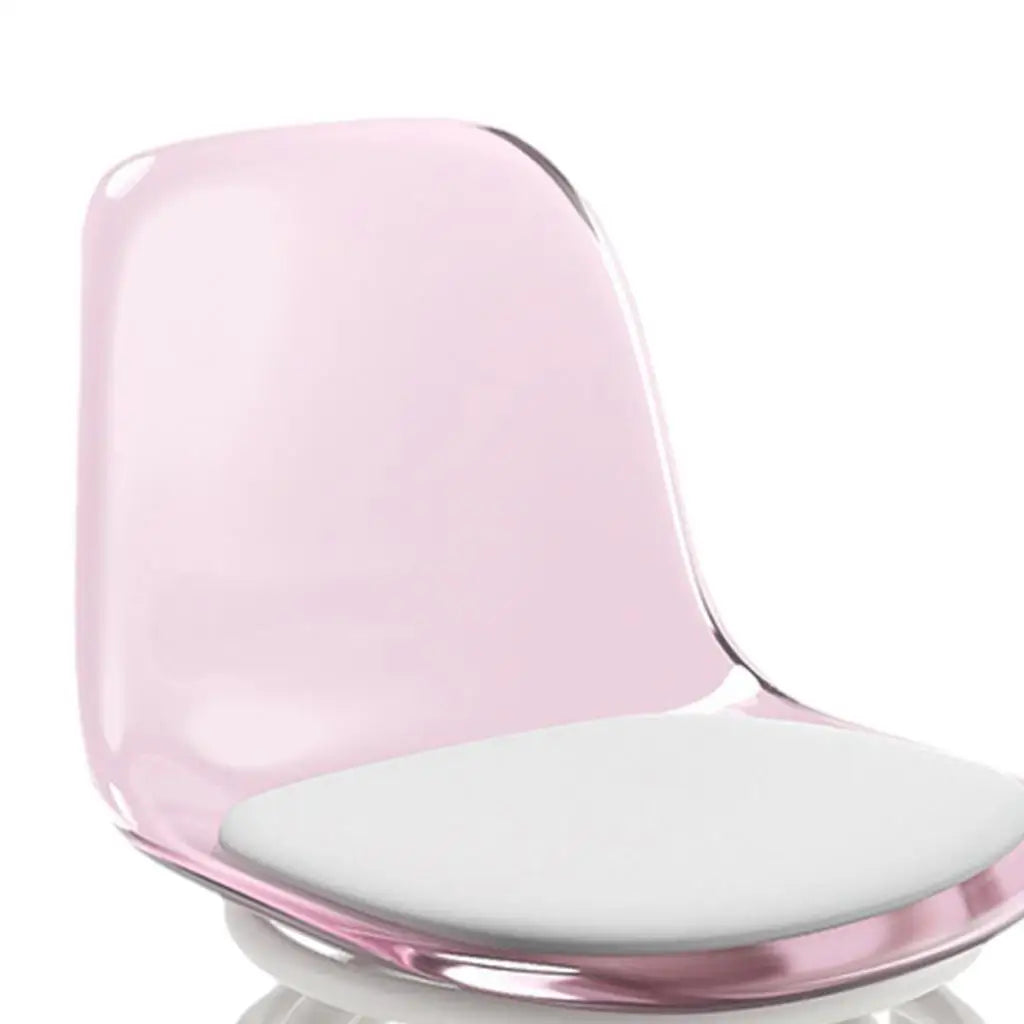 Rotating Low Stool Chair with Backrest PU Leather Ergonomic Roller Seat for Salon Spa Home Office Cleaning Quake