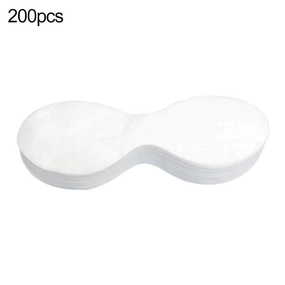 100/200/400PCS Disposable Eye Mask Paper Patches Ultrathin Natural Cotton Paper Eye Pads for Women Spa Eye Patches Sheets Makeup Quake 200pcs