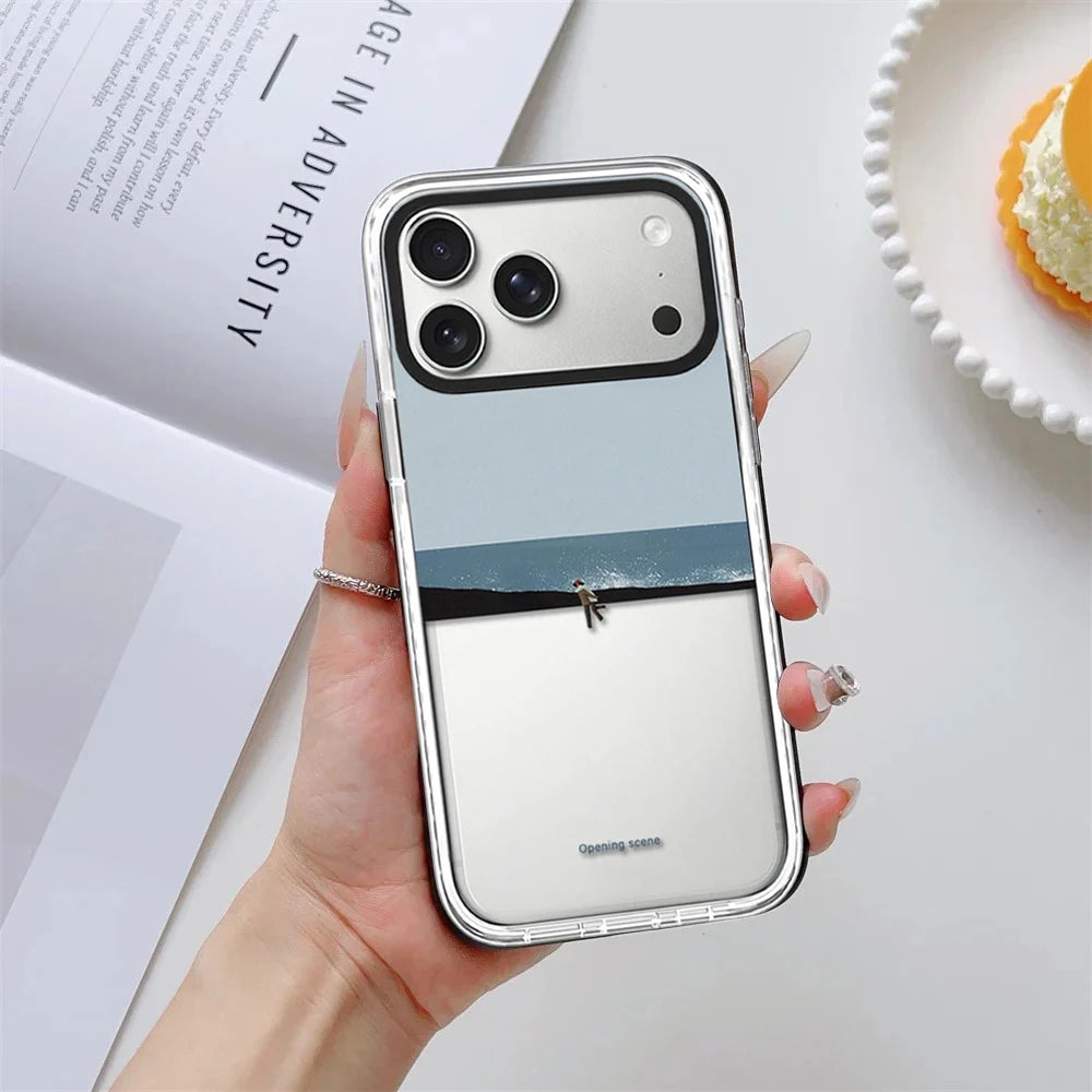 6090860 White Border Magnetic Case: Compatible with IPhone 18 17 16 15 14 13 Pro Max 18Pro Quake