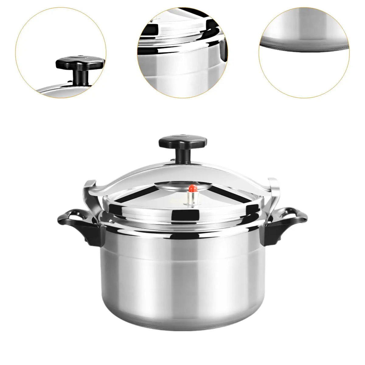 Aluminum Alloy Pressure Cooker Fast Cooking Cooking Pot for Kitchen Quake