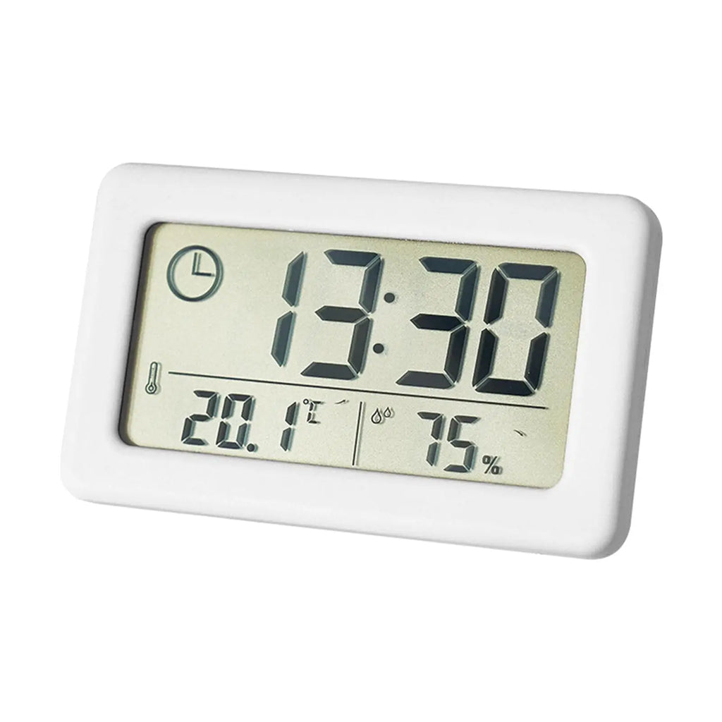 Modern Digital Clock Temp LCD Display Mute Desktop Bedroom Study Room Quake