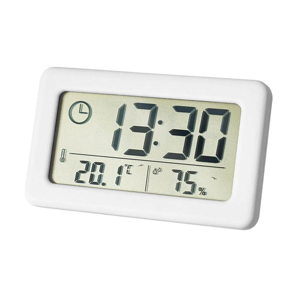 Modern Digital Clock Temp LCD Display Mute Desktop Bedroom Study Room Quake