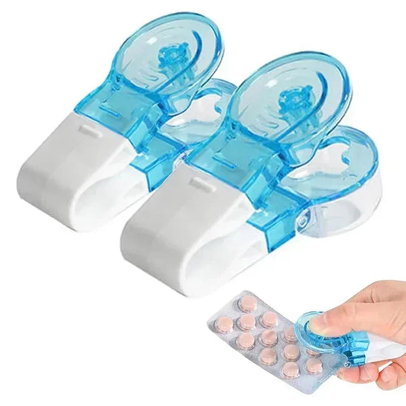 Opener Assistance Tool Pill Blister Pack1pcs Portable Pill Taker Pill Taker Remover Tablet No Contact Easy To Take Pills Out Quake