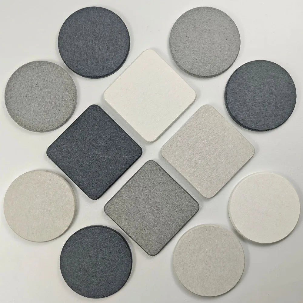New Quick Drying Diatomite Coaster Thickened Non-slip Heat Resistant Mat Dampproof Heat Resistant Cup Pads Placemats Bathroom Quake
