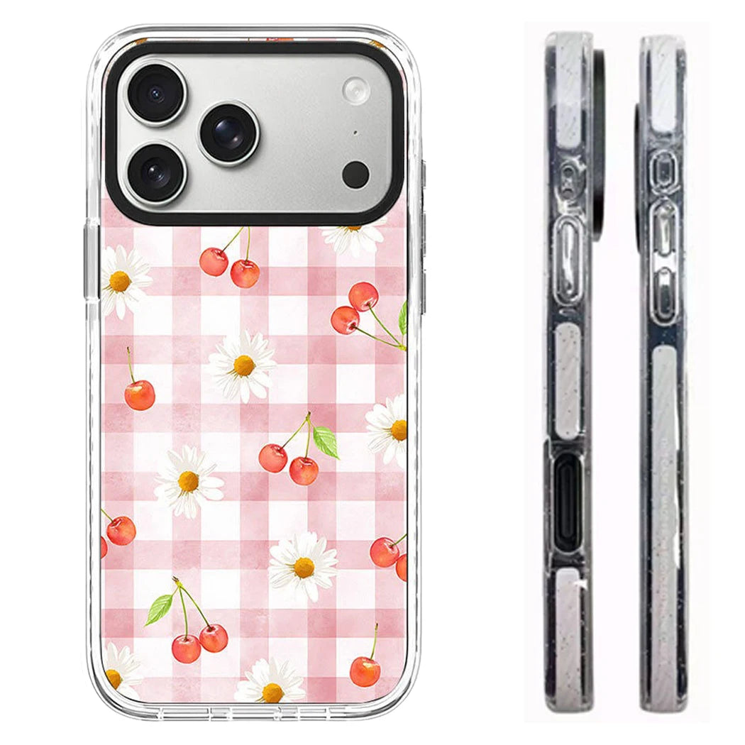 6090129 White Border Magnetic Case: Compatible with IPhone 18 17 16 15 14 Pro Max 18Pro Quake