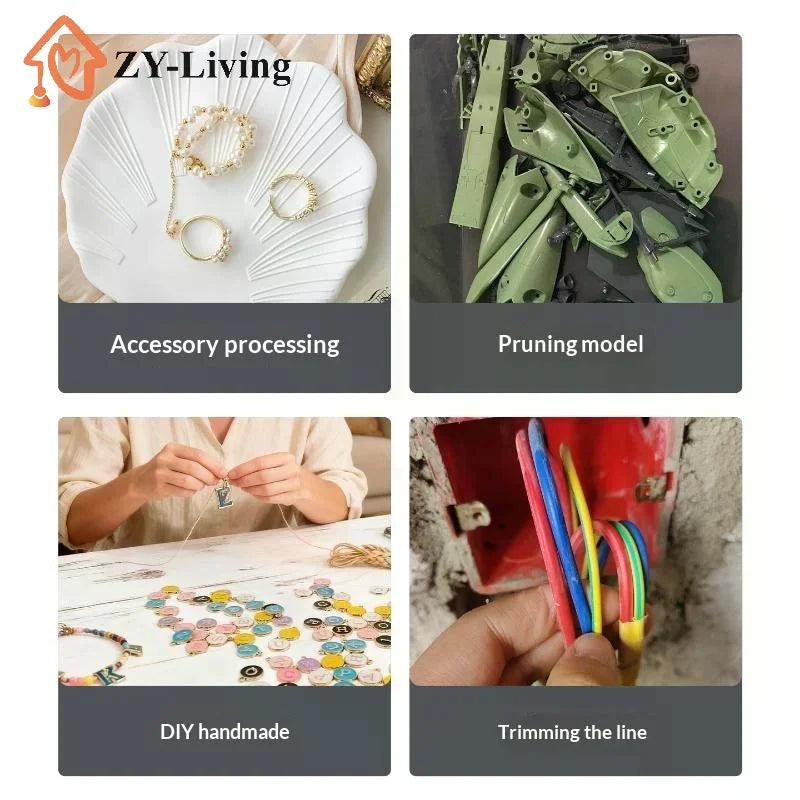 1Pcs Mini Needle Nose Curved Nose Pliers Stainless Steel Hand Pliers For DIY Bracelet Jewelry Making Tool Quake