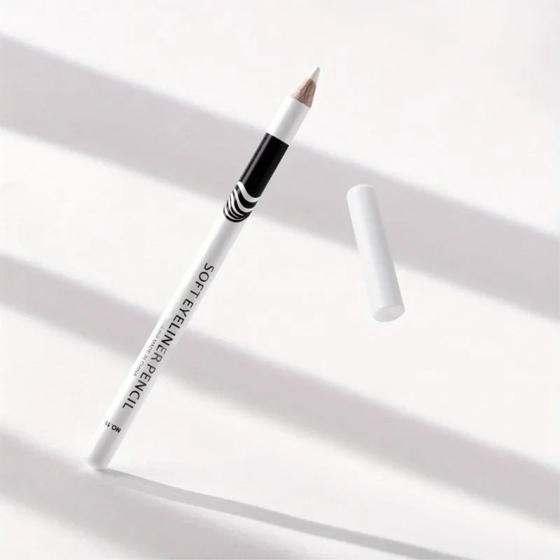Three-pack Eyeliner, White, Long-lasting Waterproof and Sweat-proof, Easy To Use, White Eyeliner Glue Pen Quake