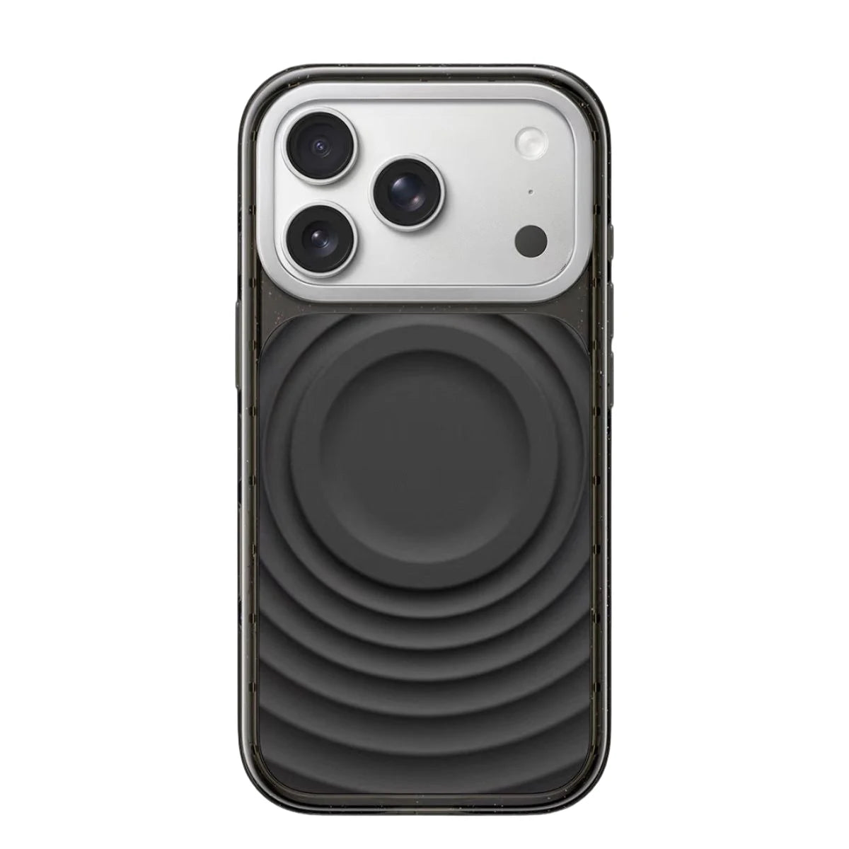 White Camera Frame Impact Case - Wave Magnetic Cover: Compatible with IPhone 18 17 Pro Max 18Pro Quake MagSafe for iPhone18 Pro Max