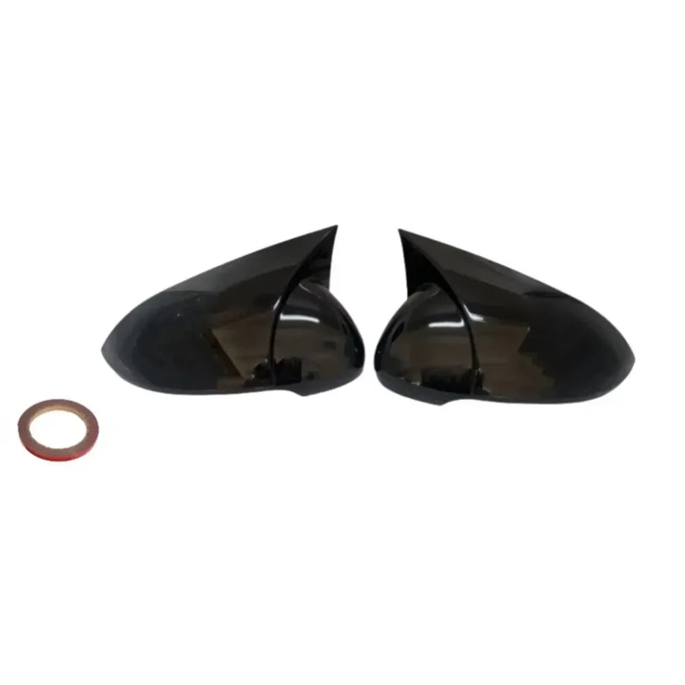For Volkswagen VW Passat B8 2017-2019 Car Sticker Rearview Side Mirror Cover Wing Cap Exterior Door Rear View Case Trim Carbon Quake