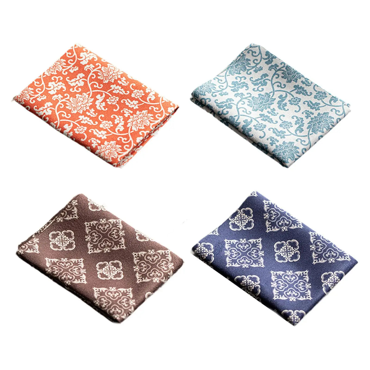 Chinese Tea Towel Tea Ceremony Accessory Washable Kung Fu Tea Towel Absorbent Towel for Farmhouse Hotel Teahouse Party Home Quake