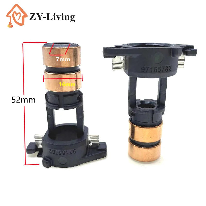 1Pcs Generator Slip Rings Collecting Ring For VW Gol Benz BMW Audi Fiat Alternator Collector Device Copper Head (7*16*52mm) Quake