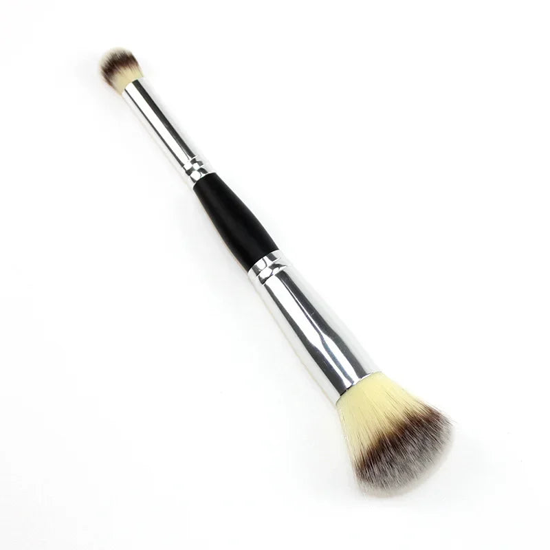 Single Double-ended Multi-function Makeup Brush Foundation Concealer Eye Shadow Contour Highlighting Cosmetics Tools Quake Default Title