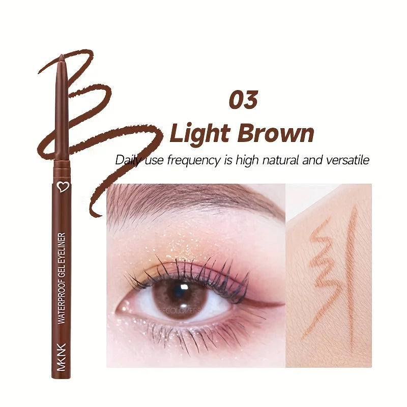 Makeup Long-lasting Eyeliner Pencil Waterproof High Pigment Eyeshadow Eye Liner Pen Women Fashion Color Makeup Tools Quake 03