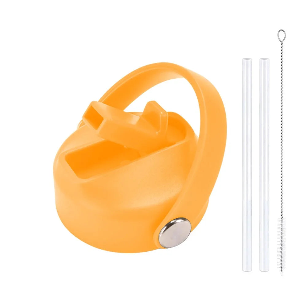 Wide Mouth Bottle Replacement Lid – BPA-Free Spill-Proof Handle