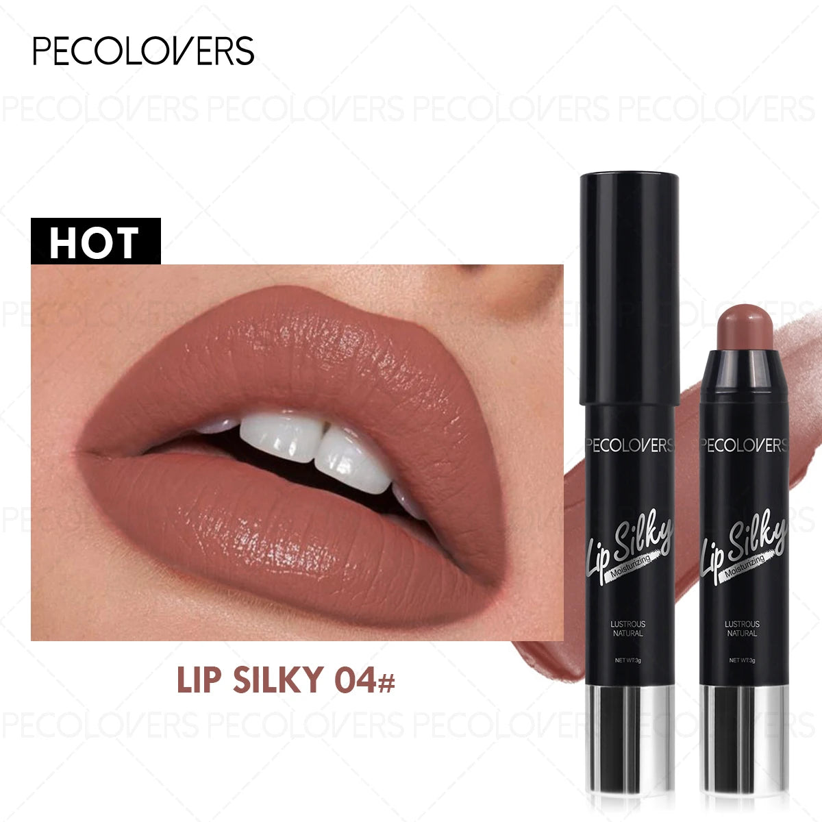 1 Pcs Four Seasons Can Be Used Moisturizing Lipstick Pen, Smooth Lipstick, Non-sticky Long-lasting Hydrating, Glossy Lip Makeup Quake 04