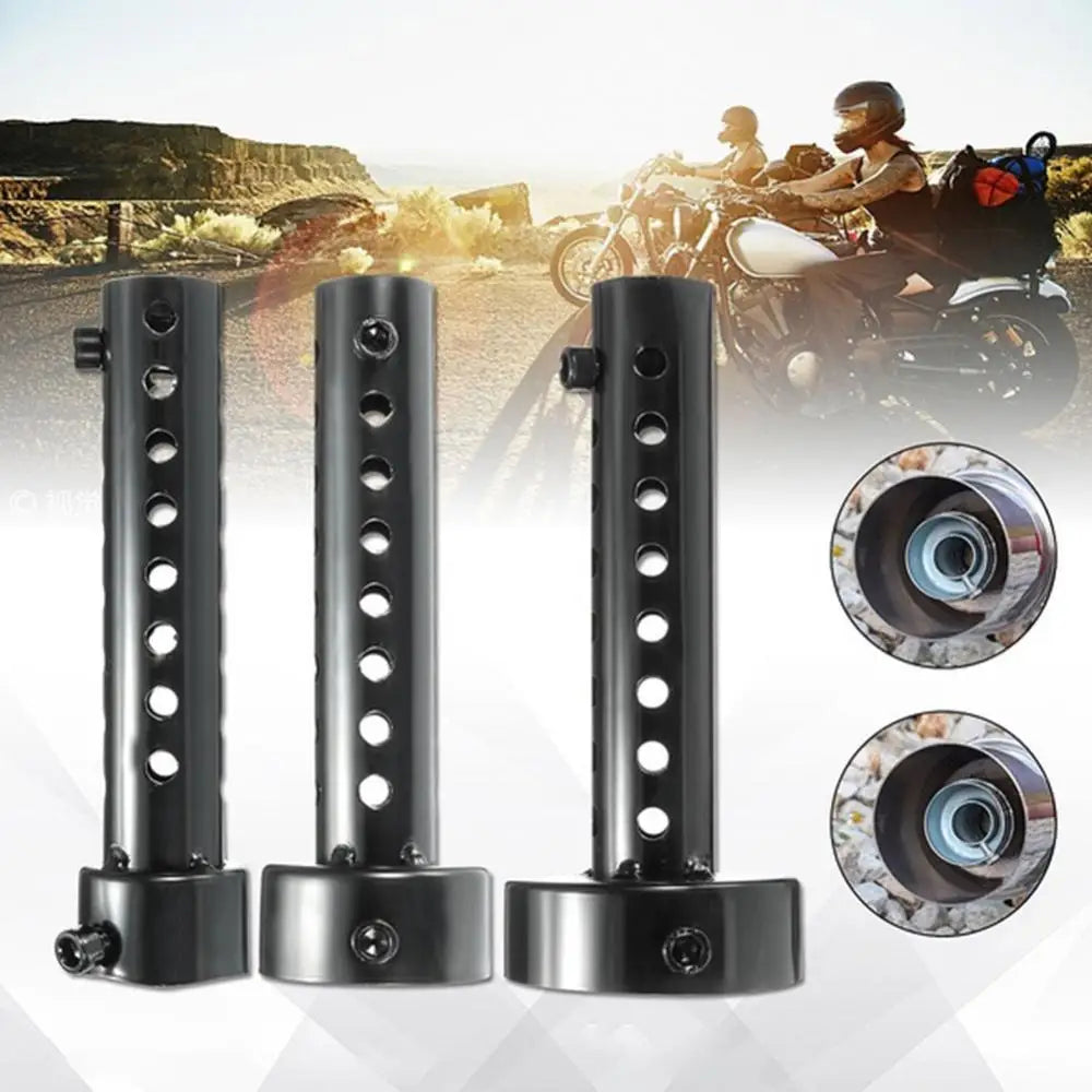 New 35/42/45/48/60mm Motorcycle Exhaust Can Muffler DB Killer Removable Silencers Exhausts Pipes Quake