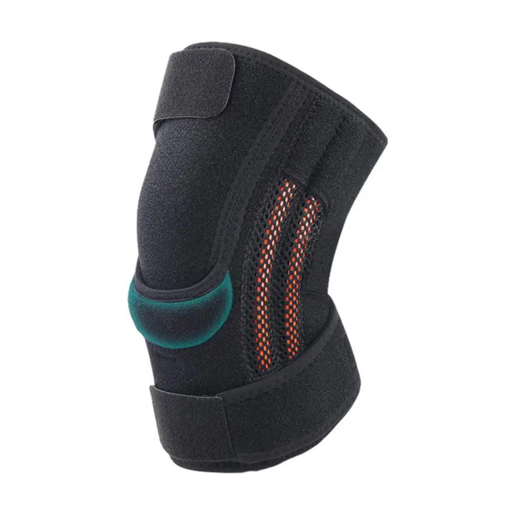 Motorcycle Protective kneepad Sports Knee Brace with Side Stabilizer Patella Gel Pads Compression Knee Sleeve Quake Black