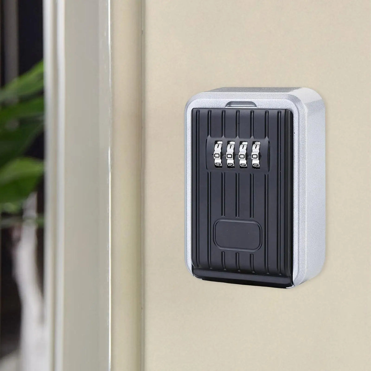 4 Digit Wall Mounted Password Box,Key Storage Lock Box,Combination Key Storage Lock Box,Key Code Box Quake