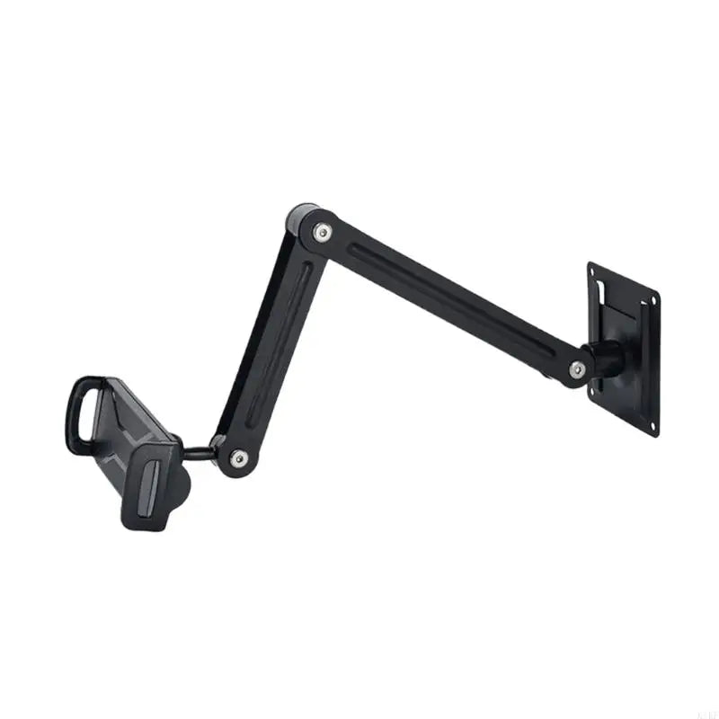 360 Rotating Phone Tablet Stand With Adjustable Tension Foldable Wall Mount Vertical Horizontal Install for Home Office K1KF Quake Split base punched c China Mainland