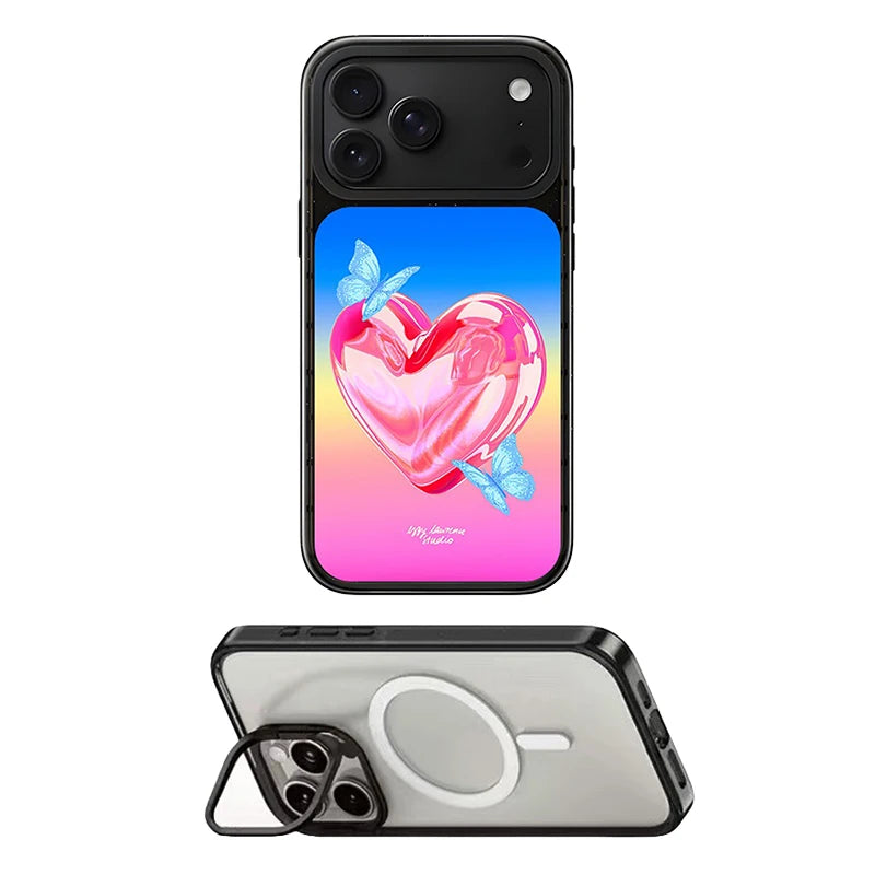 6092076 Impact Case - Mirror / Glaze Magnetic Cover: Compatible with IPhone 18 17 Pro Max 18Pro Quake