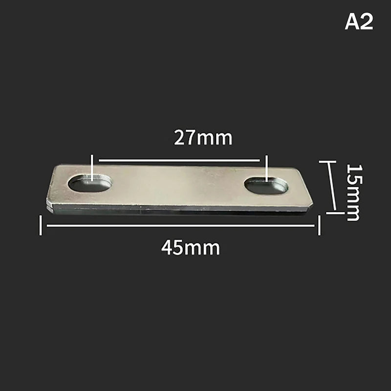 1Pc Lifepo4 Battery Copper Nickel Plate Busbars For 3.2V 260Ah 280Ah 300Ah 310Ah 320Ah Lithium Iron Phosphate Battery Connector Quake A2