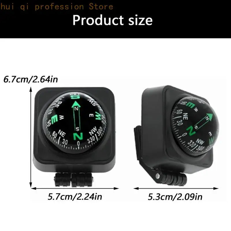 Weatherproof 360 Rotating Dashboard Guidance for Vehicle Direction Positioning H8WE Quake
