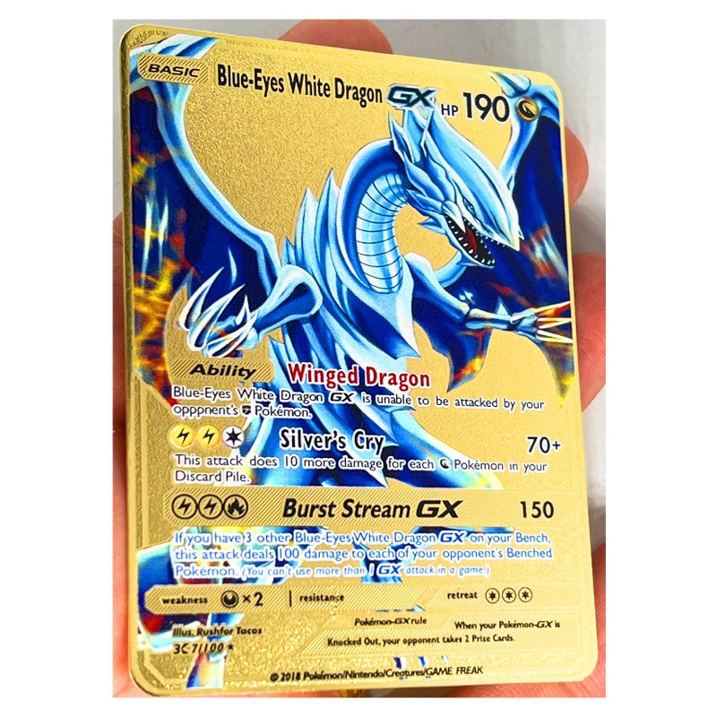 Yu-Gi-Oh TCG 25th Anniversary God Cards Blue-Eyes Japanese Version English Version Obelisk Slifer Anime Collection Homemade DIY Quake 331