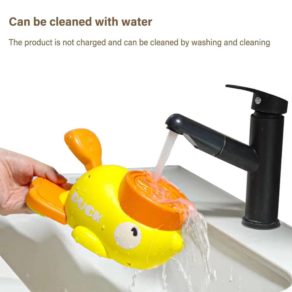 Yellow Duck-Shaped Interactive Dog Treat Dispenser Durable Plastic Training Dog Toy Puzzle Slow Feeder Dog Entertainment Toy Quake