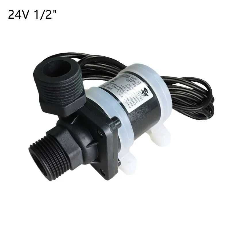JT-750D DC 12V Water Pump Brushless Motor Pump 1/2'' 5/8'' Thread Max 7M 900L/H Ultra-quiet Car Washing Gardon Using Pump Quake
