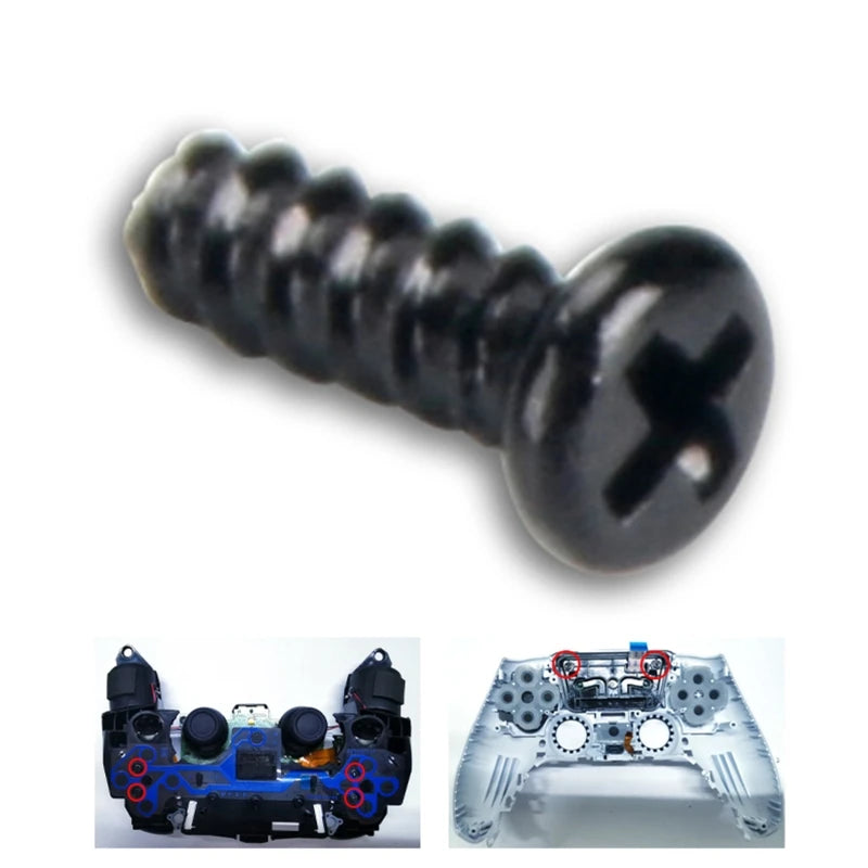 50Pack Screws Mount Replacement Repair Kit Video Game Accessories for DualSense Gamepad Controller K1KF Quake