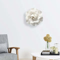 3D Ceramic Flower Wall Decor Wall Decoration Decoration Artificial Flower for Quake Camellia 7cm