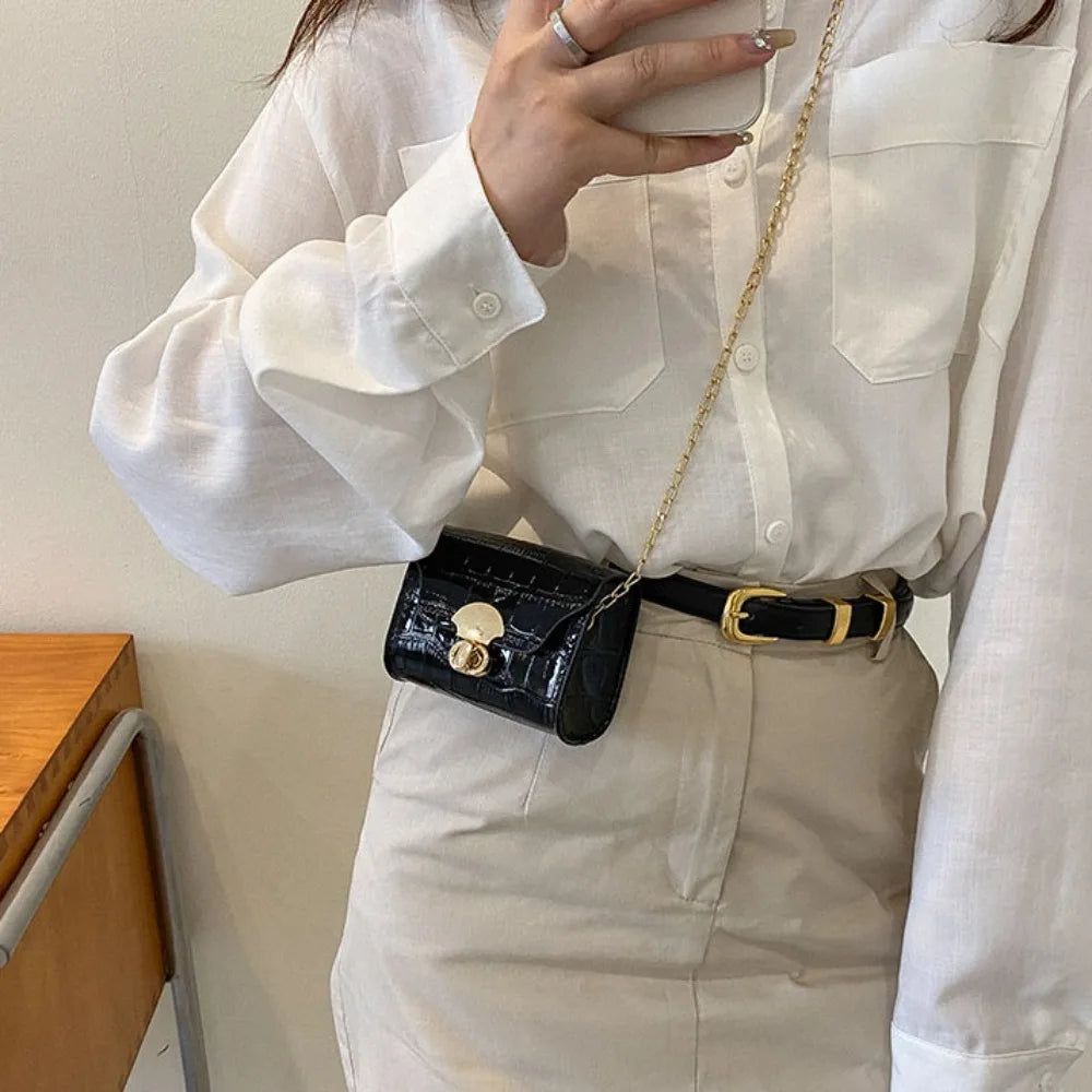 Hot Sale Trendy Shoulder Bag Casual Mini Commuting Bag Underarm Bag Daily Life Quake