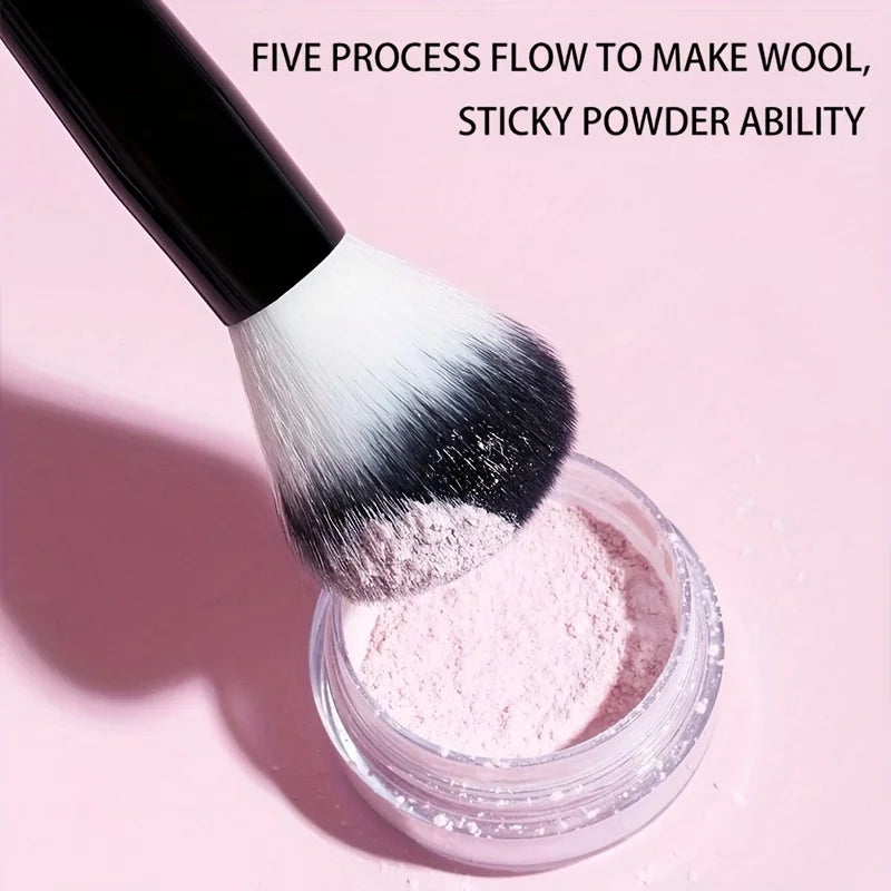 Makeup Brushes Set 13Pcs Premium Synthetic Brush Foundation Powder Blending Concealer Eyeshadow Blush Cosmetics Brushes Travel Quake