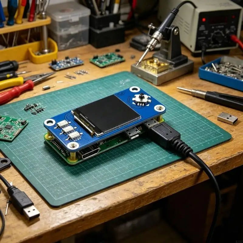 1.3Inch IPS LCD Expansion Board With Joystick And Button For RPi High Resolution Display K1KF Quake