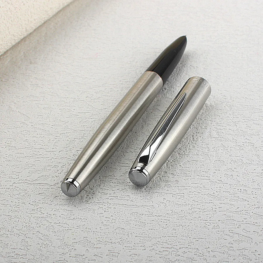 Jinhao 911 Steel Fountain Pen with 0.38mm Extra Fine Nib Smooth Writing Inking Pens Quake