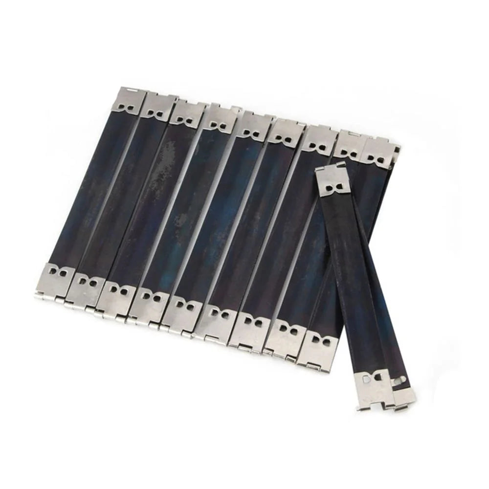 DIY Hidden Snap Handmade Metal Purses Flex Frame Kiss Clasp Bag Accessory Quake silver 12cm