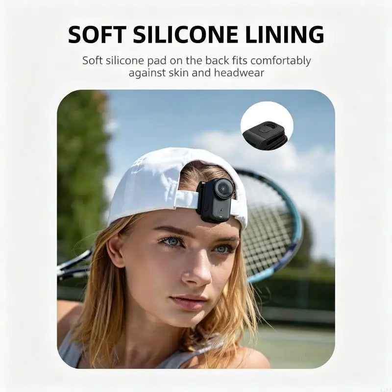 Hat Clip Camera Clamp with Quick Attach for OSMONano First Person Video K1KF Quake CN