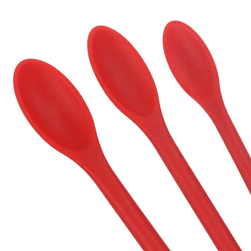 3pcs Silicone Double-head Scraper Cosmetic Face Cream Jam Deep Bottle Scraper Mini Spatula Set Women Professional Makeup Tools Quake