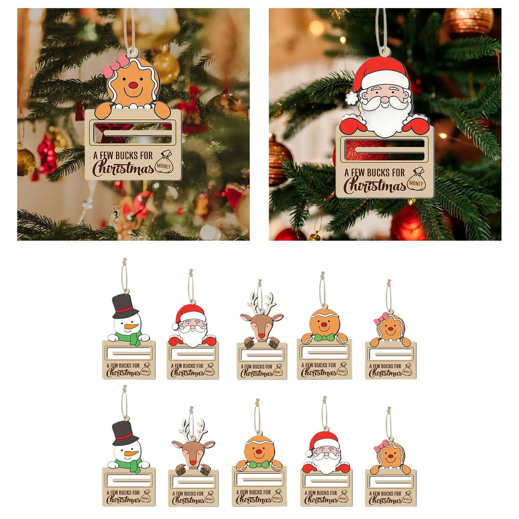 Christmas Money Holder Hanging Decorations Christmas Decor for Living Room Quake