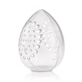 Makeup Blender Holder Stand Drying Box Empty Makeup Sponge Storage Box Plastic Egg Shaped Cosmetic Puff Organizer Rack Portable Quake White
