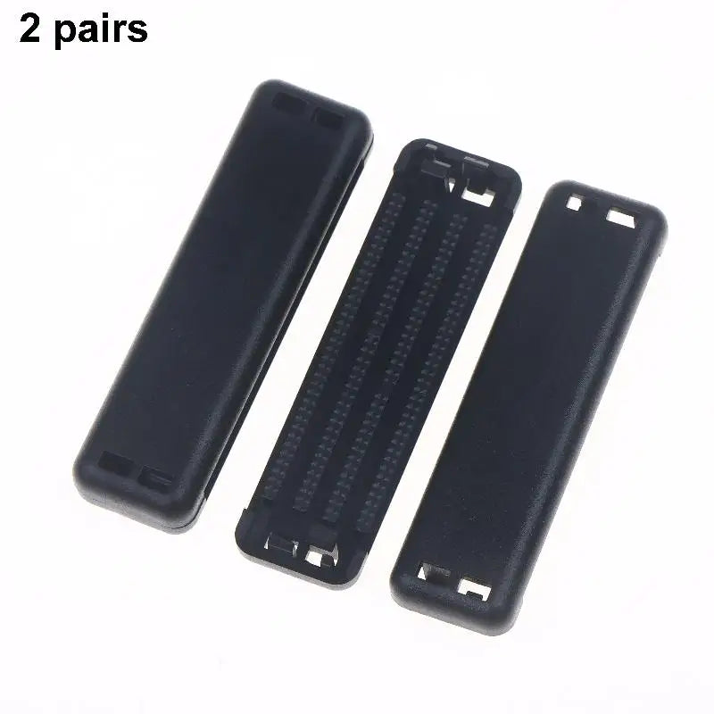 2Set Car Universal Seat Belt Adjuster Clip Car Safety Belt Stopper Buckle Clamp Limiter Seat Belt Anti-skid Fixing Limiter Quake 2Set