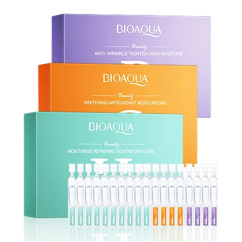 30pcs/box Retinol Vitamin C Hyaluronic Acid Serum for Face Moisturizing Firming Hydrating Facial Essence Face Skin Care Quake
