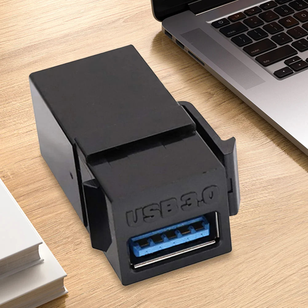 Premium USB 3.0 Keystone Jack Insert for Reliable Connection and Signal Stability Suitable for Ethernet and Networking Equipment Quake