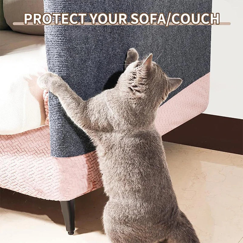Trimmable Self-Adhesive Cat Scratch Mat – Protect Your Furniture and Walls from Scratching with This Easy-to-Use Solution Quake