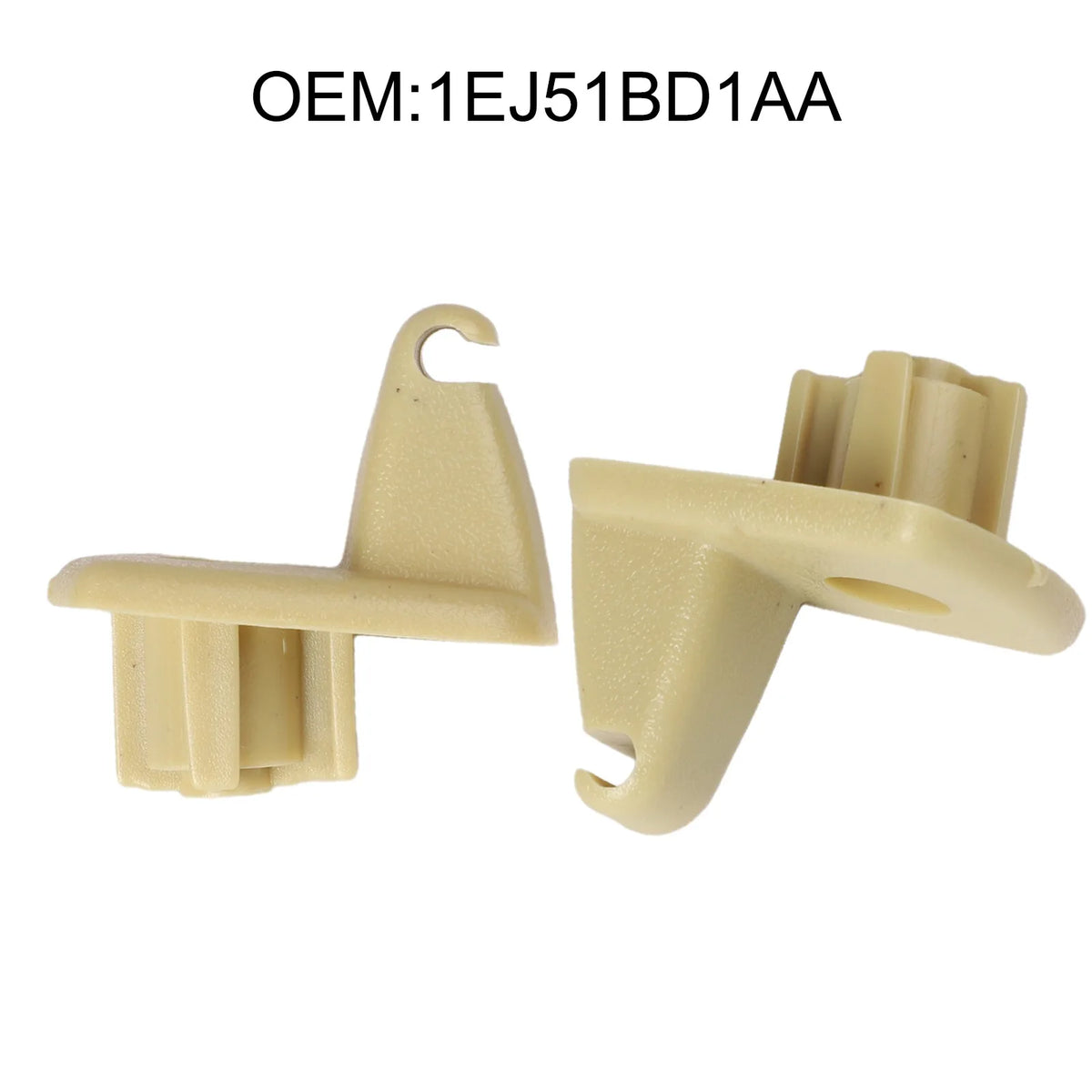 2PCS Sun Visor Clip For Dodge for magnum Charger for chrysler 300 for 300c 2005-2009 1EJ51BD1AA Plastic Interior Car Accessories Quake