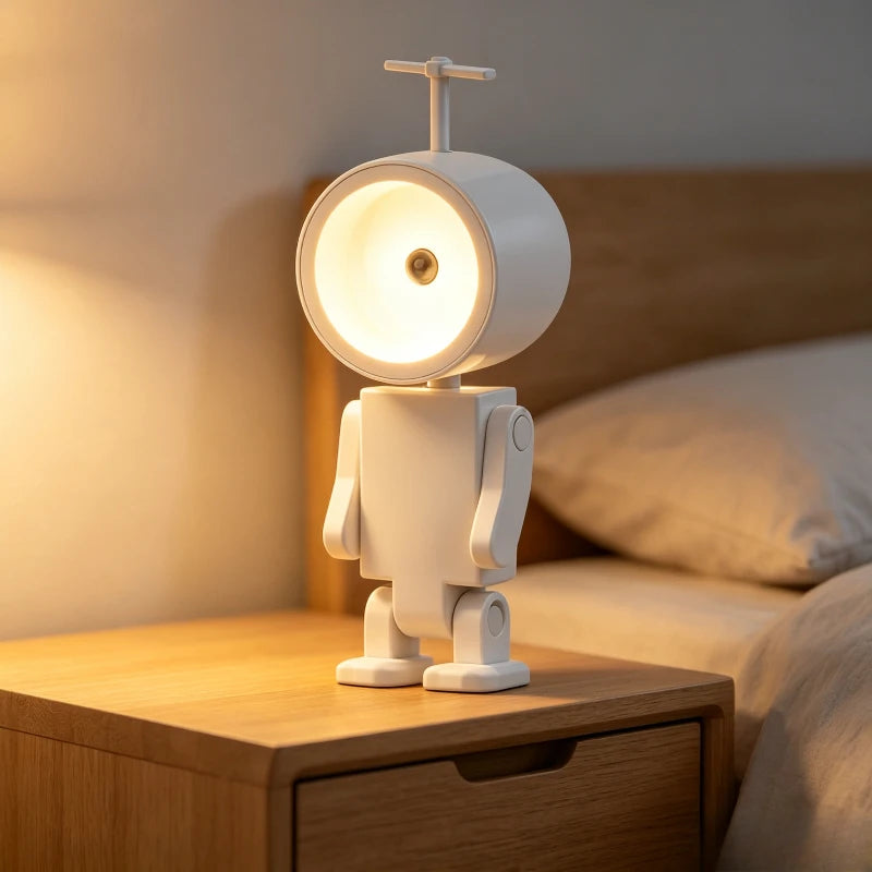 Astronaut Magnetic Night Light DIY Adjustable Spaceman LED Bedside Lamp Kids Companion Ambient Creative Gift Desk Light Quake