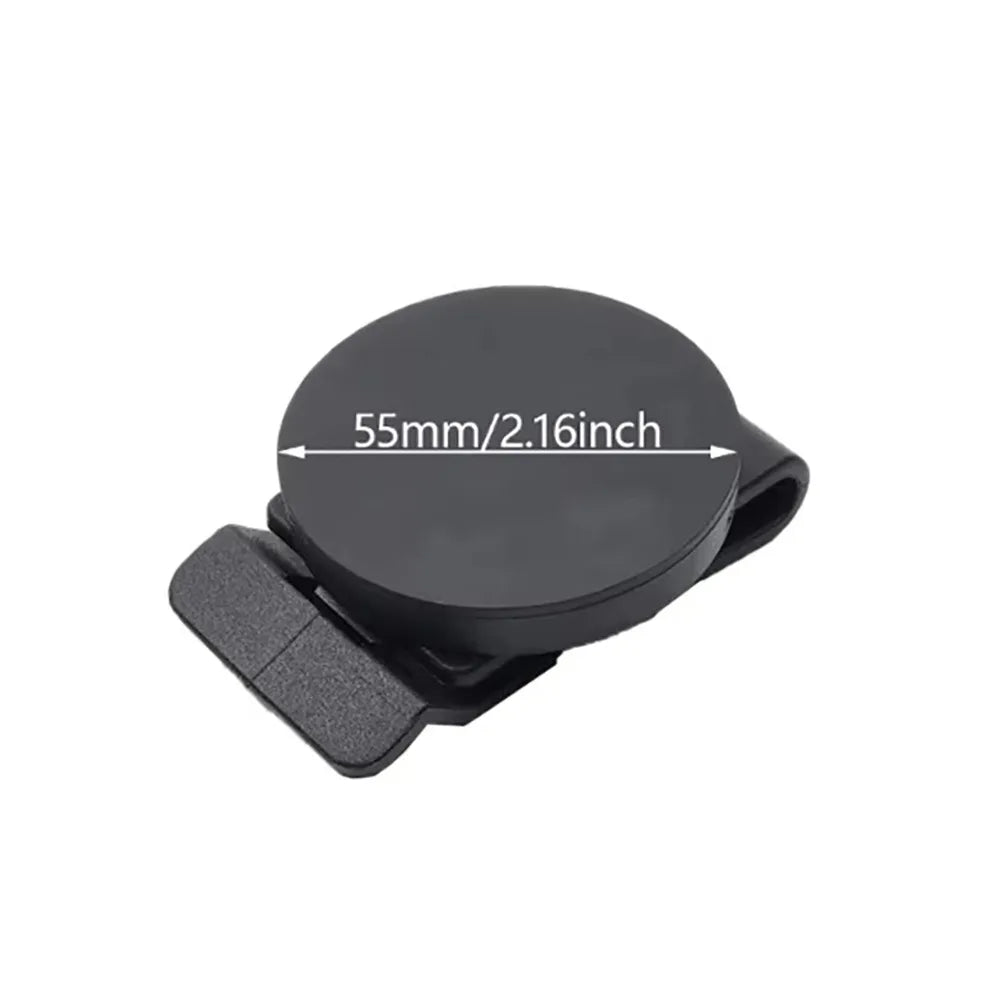 New Non-Slip Tool Belt Clip Adjustable Metal Magnetic Tool Holder Detachable Quick Access Belt Buckle Quake 55mm Without lock