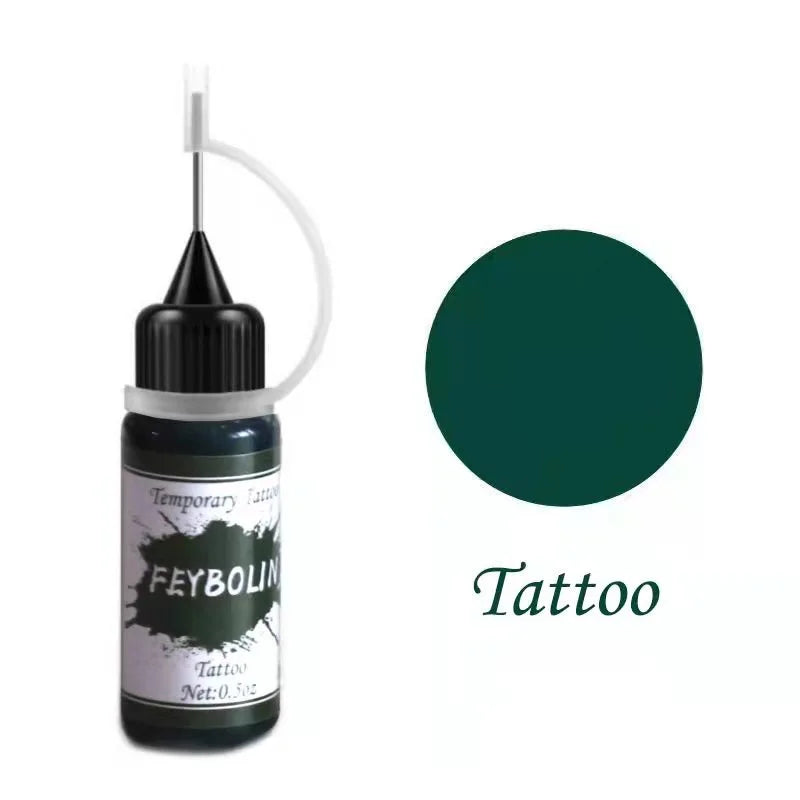 Colored Tattoo Juice Cream Tattoo Cream Juice-Temporary Body Art Painting Cream for Longlasting and Vibrant DIY Painless Tattoos Quake Tattoo