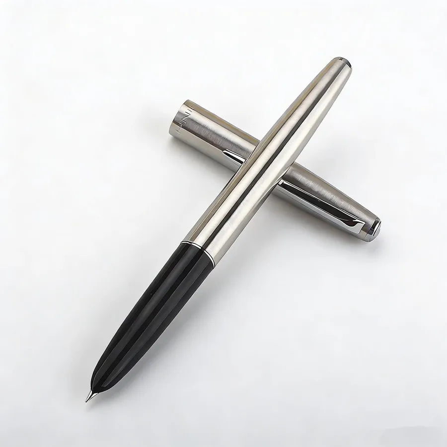 Jinhao 911 Steel Fountain Pen with 0.38mm Extra Fine Nib Smooth Writing Inking Pens Quake 911-1 0.38MM